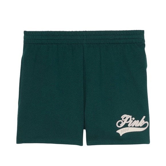 VS PINK LIMITED EDITION COLOR  IVY FLEECE SHORTS - Picture 2 of 7
